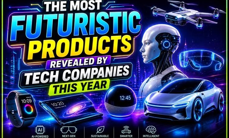 The Most Futuristic Products Revealed by Tech Companies This Year