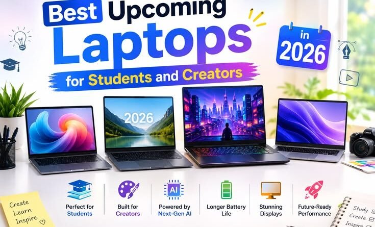 Best Upcoming Laptops for Students and Creators in 2026