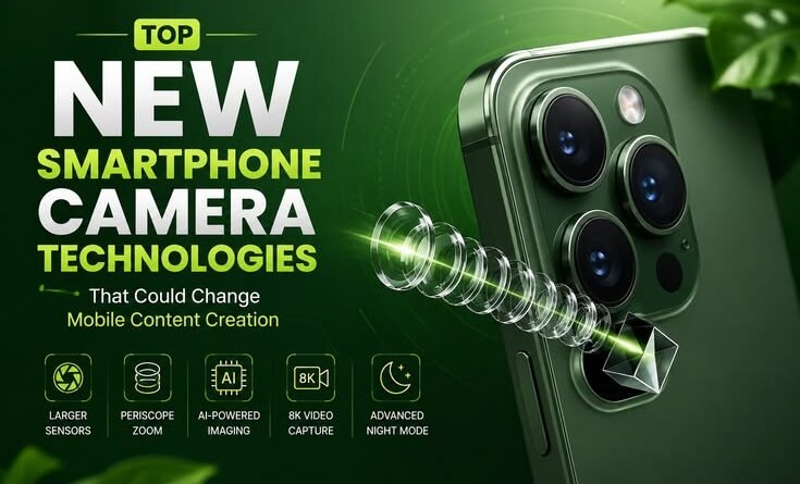 Top New Smartphone Camera Technologies That Could Change Mobile Content Creation