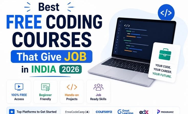 Best Free Coding Courses That Give Job in India 2026