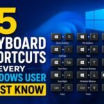 15 Keyboard Shortcuts Every Windows User Must Know